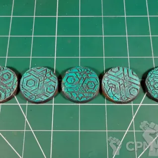 Описание картинки Citadel Base Round 40 GW x5 Базы (Подставки оригинал GW) Relief Paint от Каджит по цене 798руб | Свободный Рынок Миниатюр - СРМ