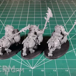 Описание картинки Orruk Warclans Orruk Gore-gruntas от Каджит по цене 7 498руб | Свободный Рынок Миниатюр - СРМ