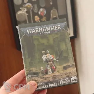 Описание картинки Blood Angels Sanguinary Priest от Duargar по цене 3 400руб | Свободный Рынок Миниатюр - СРМ