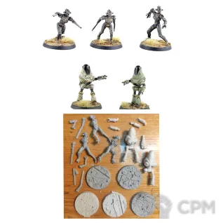 Описание картинки Assaultrons &amp; protectrons от Old curiosity shop по цене 1 850руб | Свободный Рынок Миниатюр - СРМ