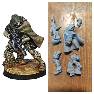 Описание картинки Hassassin Ayyar (shock marksman rifle) от Old curiosity shop по цене 500руб | Свободный Рынок Миниатюр - СРМ