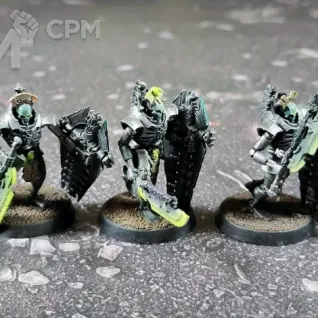 Описание картинки Necrons Lychguard I от Каджит по цене 5 498руб | Свободный Рынок Миниатюр - СРМ