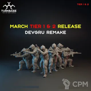 Описание картинки DEVGRU REMAKE от Manufactorum76 по цене 900руб | Свободный Рынок Миниатюр - СРМ