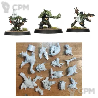 Описание картинки Goblin bruisers от Greed's storehouse по цене 690руб | Свободный Рынок Миниатюр - СРМ