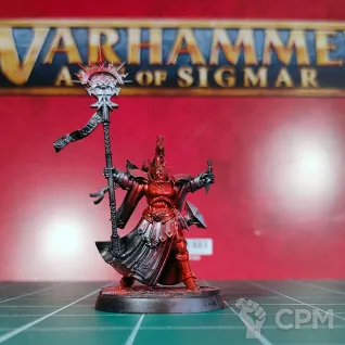 Описание картинки Stormcast Eternals Knight-Incantor от Каджит по цене 1 998руб | Свободный Рынок Миниатюр - СРМ
