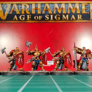 Описание картинки Stormcast Eternals Liberators x6 I от Каджит по цене 1 498руб | Свободный Рынок Миниатюр - СРМ