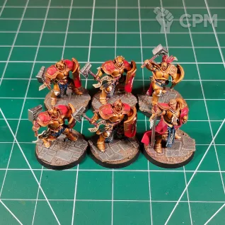 Описание картинки Stormcast Eternals Liberators x6 I от Каджит по цене 1 498руб | Свободный Рынок Миниатюр - СРМ