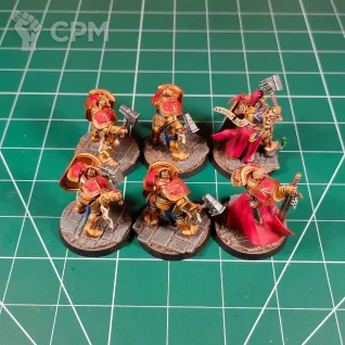 Описание картинки Stormcast Eternals Liberators x6 I от Каджит по цене 1 498руб | Свободный Рынок Миниатюр - СРМ