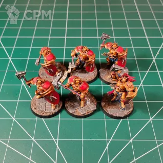 Описание картинки Stormcast Eternals Liberators x6 II от Каджит по цене 1 498руб | Свободный Рынок Миниатюр - СРМ