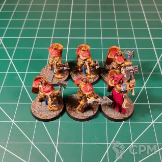 Описание картинки Stormcast Eternals Liberators x6 II от Каджит по цене 1 498руб | Свободный Рынок Миниатюр - СРМ