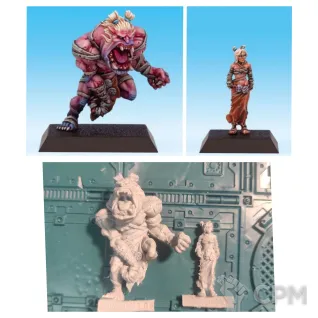 Описание картинки Orphan &amp; the fury of Avagddu от Old curiosity shop по цене 760руб | Свободный Рынок Миниатюр - СРМ