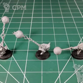 Описание картинки Night Goblin Fanatics I от Каджит по цене 2 998руб | Свободный Рынок Миниатюр - СРМ