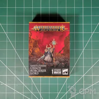 Описание картинки Chaos Sorcerer Lord от Vault Boy по цене 3 998руб | Свободный Рынок Миниатюр - СРМ