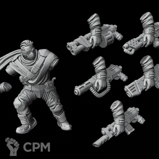 Описание картинки Tallarn Desert Raiders от Подземный человек по цене 1 145руб | Свободный Рынок Миниатюр - СРМ