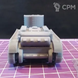 Описание картинки Советский легкий танк БТ-2 / масштаб 1:56/ 28 мм от DModels по цене 790руб | Свободный Рынок Миниатюр - СРМ
