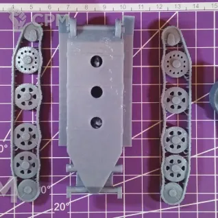 Описание картинки Советский легкий танк БТ-2 / масштаб 1:56/ 28 мм от DModels по цене 790руб | Свободный Рынок Миниатюр - СРМ