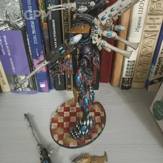Описание картинки Harlequin Wraithknight от Erpeler по цене 6 900руб | Свободный Рынок Миниатюр - СРМ