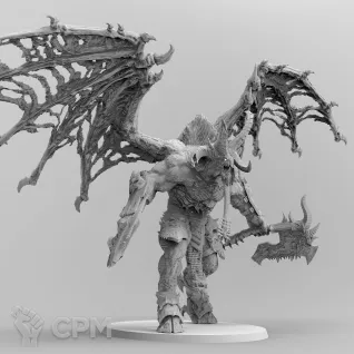 Описание картинки Skarbrand the Exiled One от Naggaroth Night по цене 4 500руб | Свободный Рынок Миниатюр - СРМ