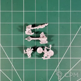 Описание картинки Classic Squigs, Squig Herders, Gnarly Cave Squigs, The Chase от Каджит по цене 4 498руб | Свободный Рынок Миниатюр - СРМ