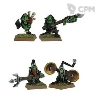 Описание картинки Classic Squigs, Squig Herders, Gnarly Cave Squigs, The Chase от Каджит по цене 4 498руб | Свободный Рынок Миниатюр - СРМ