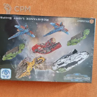 Описание картинки Resistance Light Ships (2024, Пластик) от Wotiao по цене 5 990руб | Свободный Рынок Миниатюр - СРМ