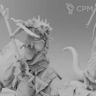 Описание картинки Throt the Unclean (Mounted) от Naggaroth Night по цене 1 200руб | Свободный Рынок Миниатюр - СРМ