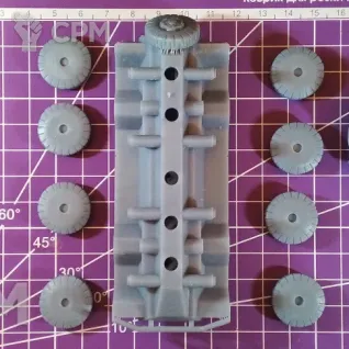 Описание картинки Немецкий бронеавтомобиль Sd.Kfz.234/2 "Пума" / масштаб 1:56 / 28мм от DModels по цене 720руб | Свободный Рынок Миниатюр - СРМ