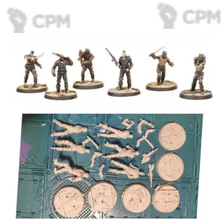 Описание картинки Raiders: scavvers &amp; psychos от Old curiosity shop по цене 1 750руб | Свободный Рынок Миниатюр - СРМ