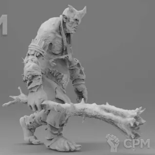 Описание картинки Chaos Giant от Naggaroth Night по цене 2 500руб | Свободный Рынок Миниатюр - СРМ