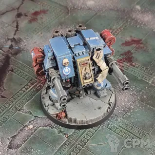 Описание картинки Ultramarines Mortis Dreadnought от Каджит по цене 4 998руб | Свободный Рынок Миниатюр - СРМ