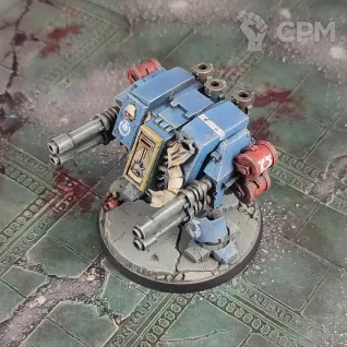 Описание картинки Ultramarines Mortis Dreadnought от Каджит по цене 4 998руб | Свободный Рынок Миниатюр - СРМ