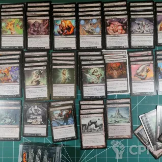 Описание картинки Magic The Gathering Black Deck от Каджит по цене 1 498руб | Свободный Рынок Миниатюр - СРМ