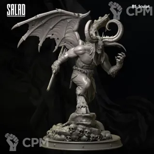 Описание картинки Illidan Stormrage #2 от Naggaroth Night по цене 2 000руб | Свободный Рынок Миниатюр - СРМ