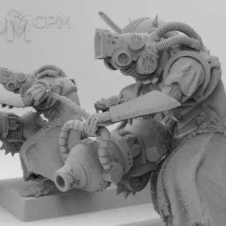 Описание картинки Warpfire Throwers от Naggaroth Night по цене 600руб | Свободный Рынок Миниатюр - СРМ