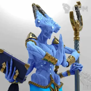 Описание картинки Gaunt Summoner от Naggaroth Night по цене 700руб | Свободный Рынок Миниатюр - СРМ