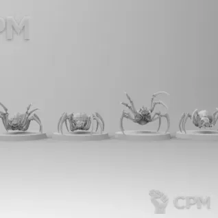 Описание картинки Spiderlings от Naggaroth Night по цене 300руб | Свободный Рынок Миниатюр - СРМ
