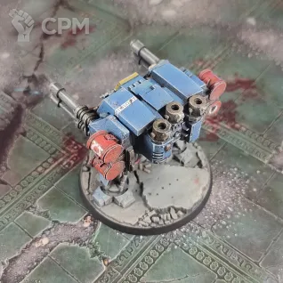 Описание картинки Ultramarines Castra Ferrum Mortis Dreadnought от Каджит по цене 4 998руб | Свободный Рынок Миниатюр - СРМ