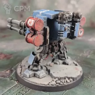 Описание картинки Ultramarines Castra Ferrum Mortis Dreadnought от Каджит по цене 4 998руб | Свободный Рынок Миниатюр - СРМ