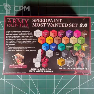 Описание картинки Army Painter Speedpaint Most Wanted Set от Vault Boy по цене 14 498руб | Свободный Рынок Миниатюр - СРМ