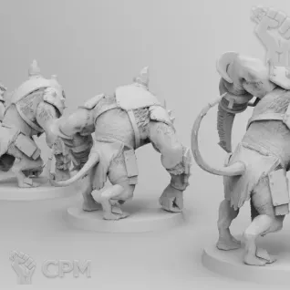 Описание картинки Armored Rat Ogres от Naggaroth Night по цене 1 000руб | Свободный Рынок Миниатюр - СРМ
