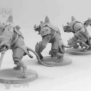 Описание картинки Armored Rat Ogres от Naggaroth Night по цене 1 000руб | Свободный Рынок Миниатюр - СРМ