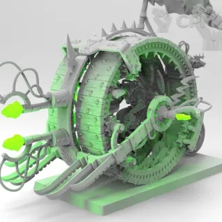 Описание картинки Doomwheel от Naggaroth Night по цене 2 500руб | Свободный Рынок Миниатюр - СРМ