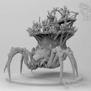 Описание картинки Arachnarok Spider от Naggaroth Night по цене 4 500руб | Свободный Рынок Миниатюр - СРМ