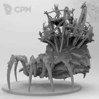 Описание картинки Arachnarok Spider от Naggaroth Night по цене 4 500руб | Свободный Рынок Миниатюр - СРМ
