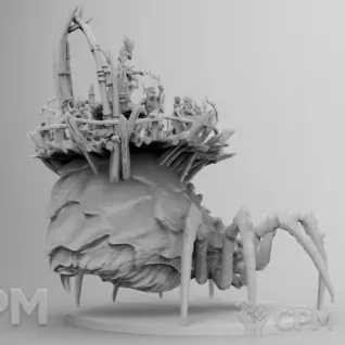 Описание картинки Arachnarok Spider от Naggaroth Night по цене 4 500руб | Свободный Рынок Миниатюр - СРМ