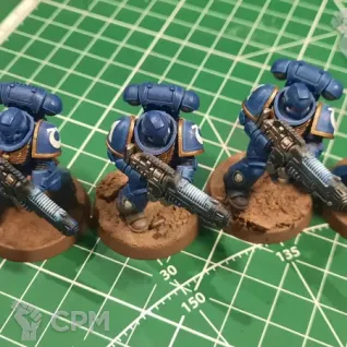 Описание картинки Hellblaster Squad - Ultramarines. от ZloiSamurai по цене 2 500руб | Свободный Рынок Миниатюр - СРМ
