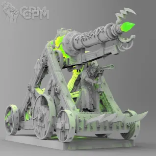 Описание картинки Warp Lightning Cannon от Naggaroth Night по цене 3 000руб | Свободный Рынок Миниатюр - СРМ