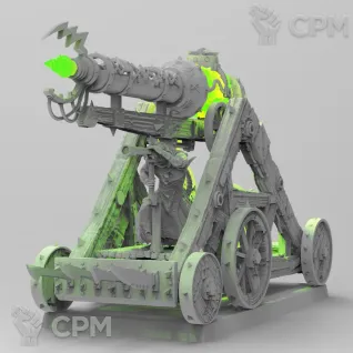 Описание картинки Warp Lightning Cannon от Naggaroth Night по цене 3 000руб | Свободный Рынок Миниатюр - СРМ