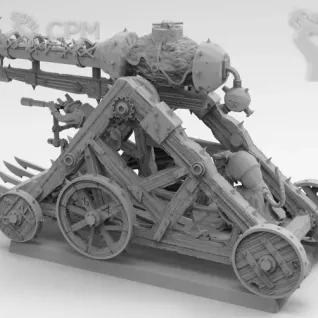 Описание картинки Warp Lightning Cannon от Naggaroth Night по цене 3 000руб | Свободный Рынок Миниатюр - СРМ