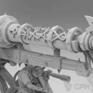 Описание картинки Warp Lightning Cannon от Naggaroth Night по цене 3 000руб | Свободный Рынок Миниатюр - СРМ